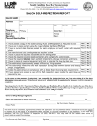 Application for Salon - South Carolina, Page 4