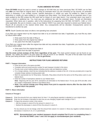 Form SC1040X Amended Individual Income Tax - South Carolina, Page 3