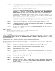Form SC1040X Amended Individual Income Tax - South Carolina, Page 5