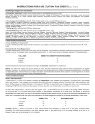 Form I-319 Tuition Tax Credit - South Carolina, Page 3