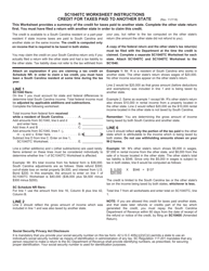 Form SC1040TC Tax Credits - South Carolina, Page 3