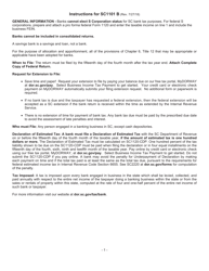 Form SC1101 B Bank Tax Return - South Carolina, Page 4