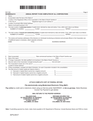 Form SC1120 &#039;c&#039; Corporation Income Tax Return - South Carolina, Page 3