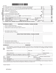 Form SC1120S &#039;s&#039; Corporation Income Tax Return - South Carolina, Page 2