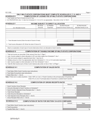 Form SC1120S &#039;s&#039; Corporation Income Tax Return - South Carolina, Page 4
