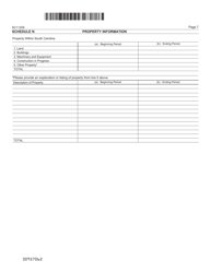 Form SC1120S &#039;s&#039; Corporation Income Tax Return - South Carolina, Page 7