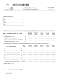 Form SC1040TC - 2018 - Fill Out, Sign Online and Download Printable PDF ...