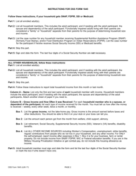 DSS Form 1645 Application for Free and Reduced-Price Meals in Adult Care Food Programs - South Carolina, Page 2