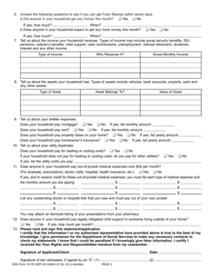 DSS Form 16176 Simplified Application for the Elderly - South Carolina, Page 2