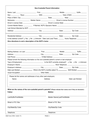 DSS Form 2700-1 Custodial Parent&#039;s Application for Child Support Services - South Carolina, Page 3