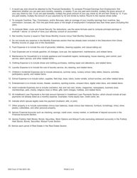DSS Form 27156 Financial Declaration - South Carolina, Page 6