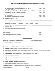 DSS Form 30198 Funding Request for Independent Living Services - South Carolina, Page 3