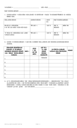 DSS Form 3807A GUR Mailed Recertification Form - South Carolina (Gujarati), Page 2