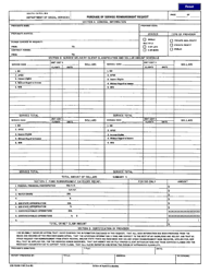 Document preview: DSS Form 1164 Purchase of Service Reimbursement Request - South Carolina