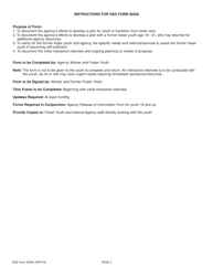 DSS Form 30206 P.a.t.t.y. - Providing Assistance to Transitioning Youth Program - South Carolina, Page 3
