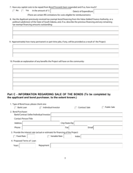 Agri-Business Bonding Program Application - South Dakota, Page 3