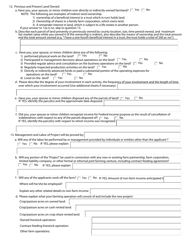 Beginning Farmer Bond Program Application - South Dakota, Page 3