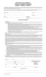 Cooperative Stock Loan Guaranty Program Application Form - South Dakota, Page 2