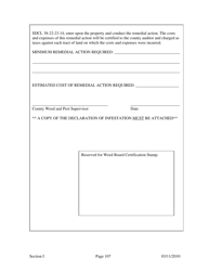 Notice of Declaration of Infestation - South Dakota, Page 2