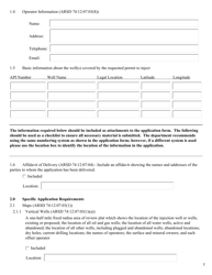 SD Form 2150LD Application for a Permit to Inject - Class II Underground Injection Control - South Dakota, Page 2