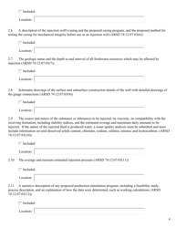 SD Form 2150LD Application for a Permit to Inject - Class II Underground Injection Control - South Dakota, Page 4