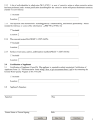 SD Form 2150LD Application for a Permit to Inject - Class II Underground Injection Control - South Dakota, Page 5