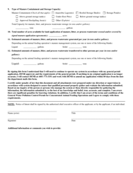 Notice of Intent for Coverage Under the General Water Pollution Control Permit for Concentrated Animal Feeding Operations - South Dakota, Page 2