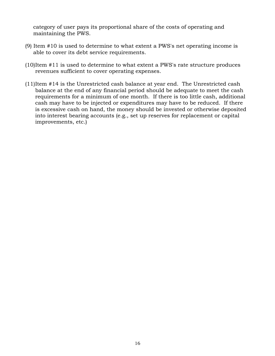 SD Form 0427LD Capacity Assessment Worksheets for Public Water Systems - South Dakota, Page 16