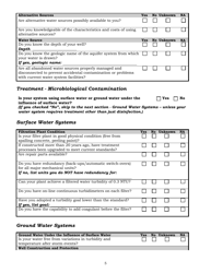 SD Form 0427LD Capacity Assessment Worksheets for Public Water Systems - South Dakota, Page 5