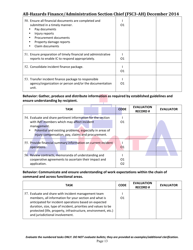 Position Task Book for the Position of Type 3 All-hazards Finance/Administration Section Chief (Fsc3-ah) - South Dakota, Page 13