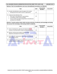 Position Task Book for the Position of Type 3 All-hazards Finance/Administration Section Chief (Fsc3-ah) - South Dakota, Page 15