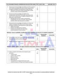 Position Task Book for the Position of Type 3 All-hazards Finance/Administration Section Chief (Fsc3-ah) - South Dakota, Page 7