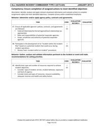 Position Task Book for the Position of Type 3 All-hazards Incident Commander (Ict3-ah) - Colorado, Page 16