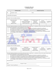 Position Task Book for the Position of Type 3 All-hazards Incident Commander (Ict3-ah) - Colorado, Page 23