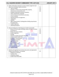 Position Task Book for the Position of Type 3 All-hazards Incident Commander (Ict3-ah) - Colorado, Page 8