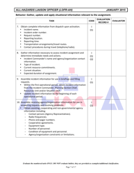 Position Task Book for the Position of All-hazards Liaison Officer (Lofr-Ah) - Colorado, Page 7