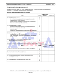 Position Task Book for the Position of All-hazards Liaison Officer (Lofr-Ah) - Colorado, Page 9