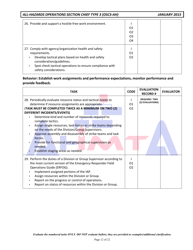 Position Task Book for the Position of Type 3 All-hazards Operations Section Chief (Osc3-ah) - Colorado, Page 12