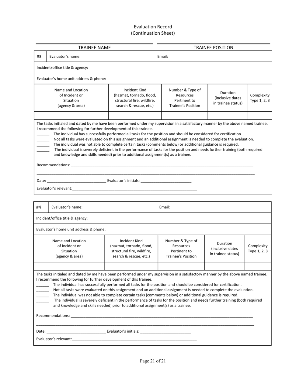 Colorado Position Task Book for the Position of Type 3 All-hazards ...