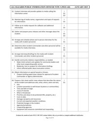 Position Task Book for the Position of Type 3 All-hazards Public Information Officer (Pio3-ah) - Colorado, Page 14