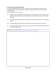 SD Form 2350 South Dakota Hazard Mitigation Application Part II - Environmental/Historic Preservation Questionnaire - South Dakota, Page 15