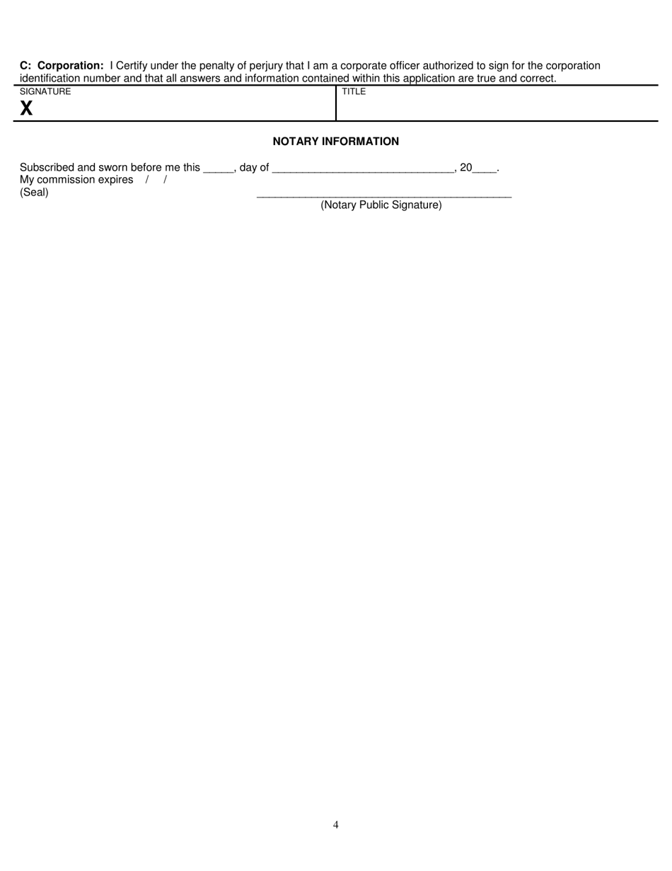 Request From Employer / Prospective Employer to Obtain a Complete Three-Year South Dakota Abstract of Drivers Operating Record for Commercial Driver License Holder(S) - South Dakota, Page 4