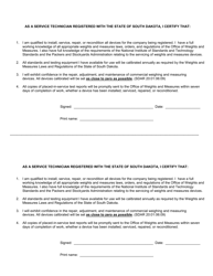 Application for Voluntary Registration - South Dakota, Page 4