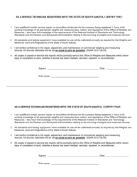 Application for Voluntary Registration - South Dakota, Page 5