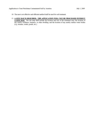 Application to Treat Petroleum Contaminated Soil by Aeration - Tennessee, Page 2