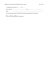 Application to Treat Petroleum Contaminated Soil by Aeration - Tennessee, Page 4