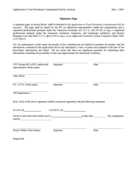 Application to Treat Petroleum Contaminated Soil by Aeration - Tennessee, Page 6