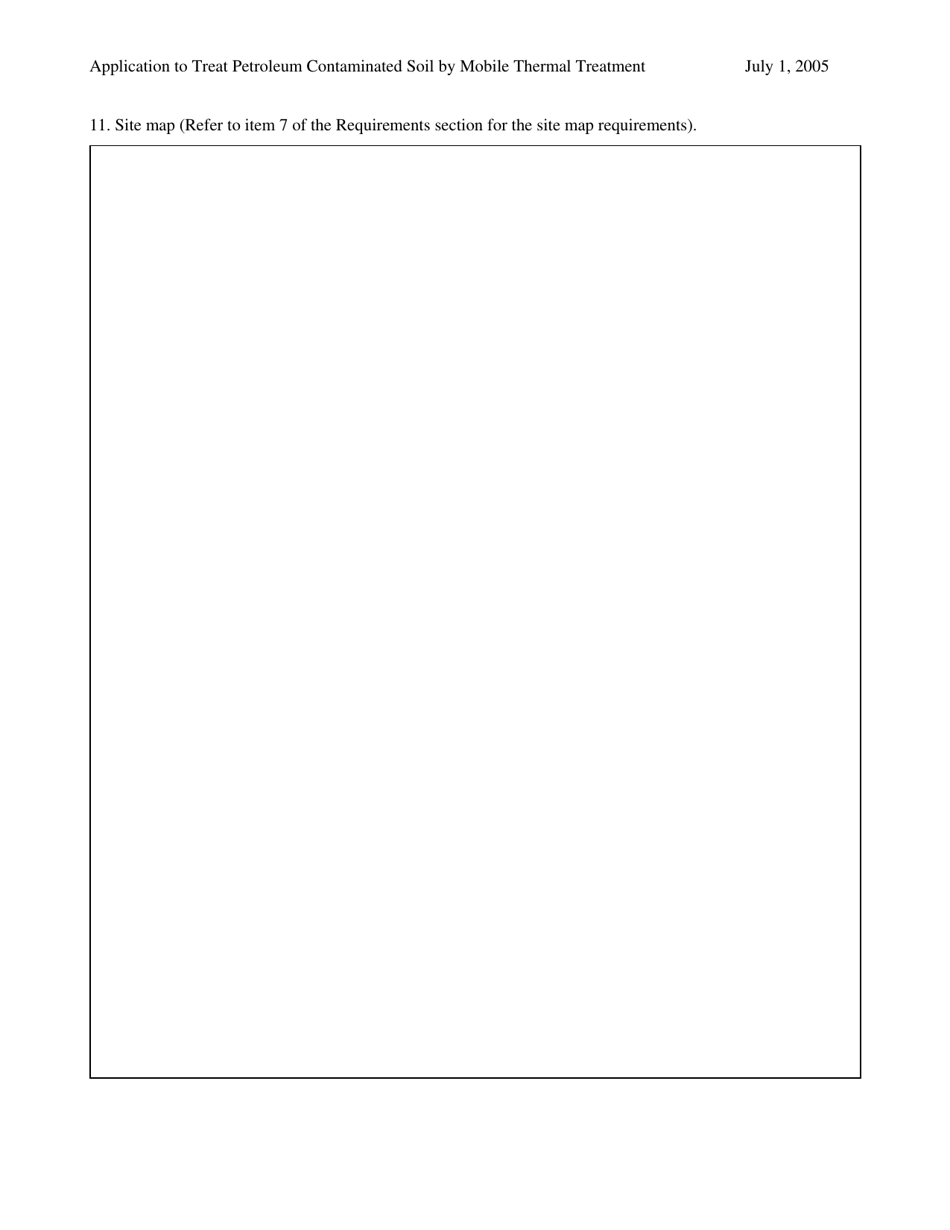 Form 009 Requirements to Treat Petroleum Contaminated Soil Generated From Releases From Undergroung Storage Tanks - Tennessee, Page 5