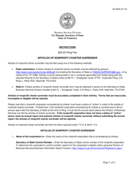 Document preview: Form SS-9408 Articles of Nonprofit Charter Surrender - Tennessee