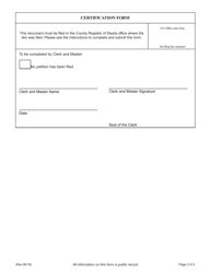 Certification Form - Tennessee, Page 4